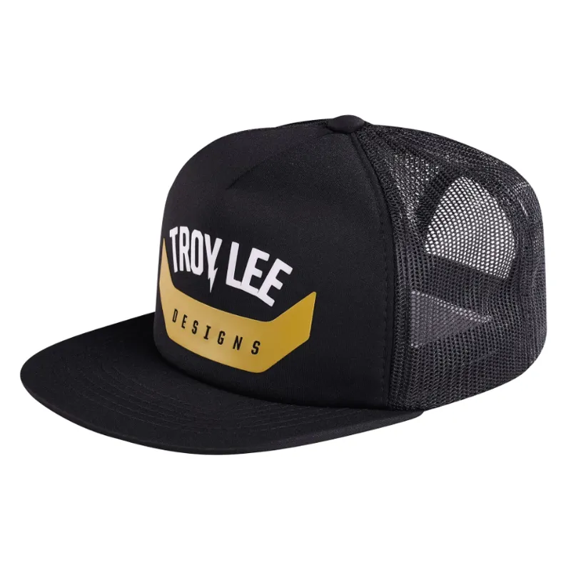 Troy Lee Designs Trucker Snapback  Arc Black Gold one size